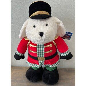 Petsmart Snow Puppy Plush Dog Soldier Guard Uniform Stuffed Animal With Tags